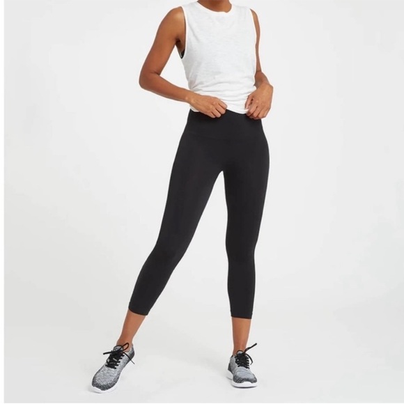 Spanx Look at Me Now Seamless Navy Leggings XS - Picture 1 of 10